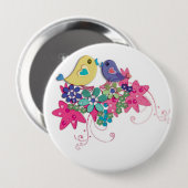 Badge Rond 10 Cm Amour (Devant & derrière)