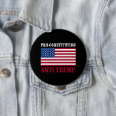 Badge Rond 10 Cm Anti-Atout de Pro-Constitution - Anti-Atout -- (En situation)