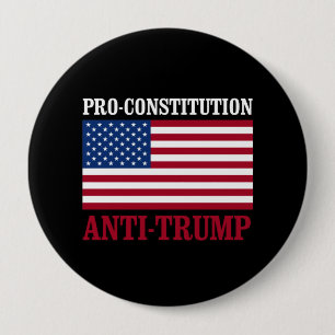 Badge Rond 10 Cm Anti-Atout de Pro-Constitution - Anti-Atout --