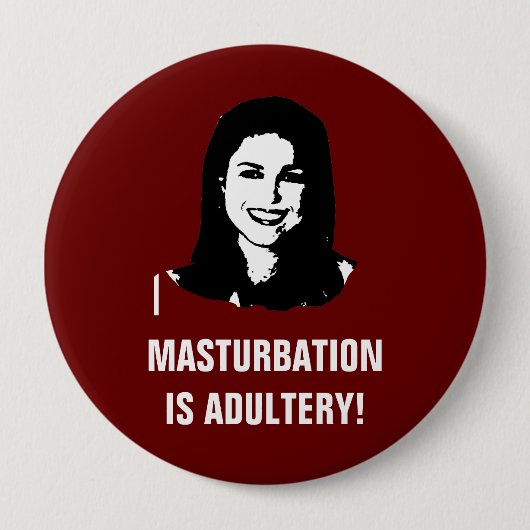 Badge Rond 10 Cm Anti- Christine O'Donnell (Devant)