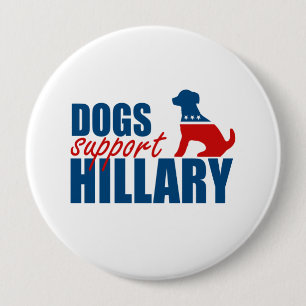 Badge Rond 10 Cm APPUI HILLARY.png de CHIENS