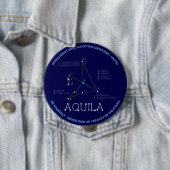 Badge Rond 10 Cm Aquila (En situation)