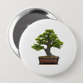 Badge Rond 10 Cm arbre de bonsaïs (Devant & derrière)