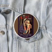 Badge Rond 10 Cm Ayn Rand Paul (En situation)