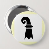 Badge Rond 10 Cm Bâle, Suisse (Devant & derrière)