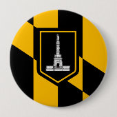 BADGE ROND 10 CM BALTIMORE, MD (Devant)