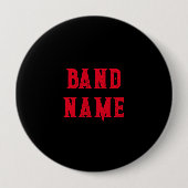 Badge Rond 10 Cm Bande personnalisée (Devant)