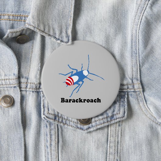 BADGE ROND 10 CM BARACKROACH (En situation)