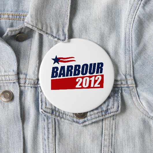 BADGE ROND 10 CM BARBOUR 2012 (En situation)