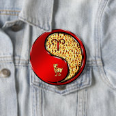 Badge Rond 10 Cm Bélier le bélier (En situation)