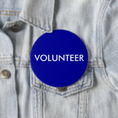 BADGE ROND 10 CM BÉNÉVOLE (En situation)