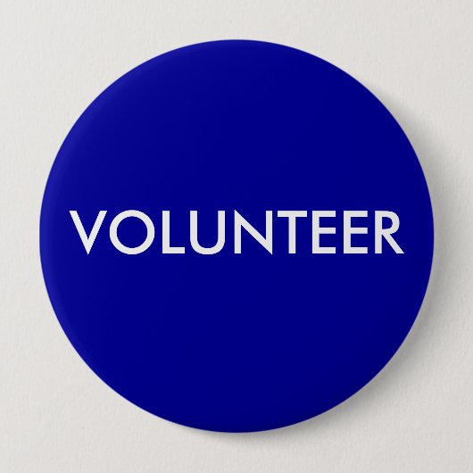 BADGE ROND 10 CM BÉNÉVOLE (Devant)
