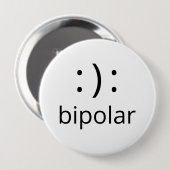 Badge Rond 10 Cm bipolaire (Devant & derrière)