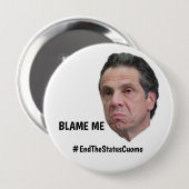 Badge Rond 10 Cm Blâmez-le. (Devant & derrière)