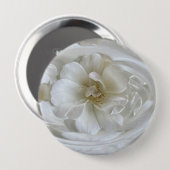 Badge Rond 10 Cm Blanc ivoire (Devant & derrière)