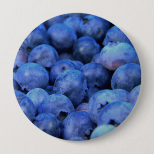 Badge Rond 10 Cm blueberry pile