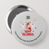 Badge Rond 10 Cm Bouton (Devant & derrière)