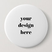 Badge Rond 10 Cm Bouton (Devant)