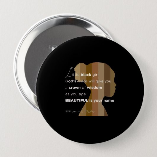 Badge Rond 10 Cm Bouton (Devant & derrière)