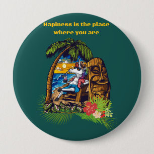 Badge Rond 10 Cm Bouton