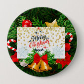 Badge Rond 10 Cm Bouton arrondi du bouton, (Devant)