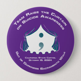 Badge Rond 10 Cm Bouton Arrondi, Énorme, 4 Pouces