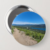 Badge Rond 10 Cm Bouton Arrondi, Énorme, 4 Pouces (Devant & derrière)