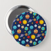 Badge Rond 10 Cm Bouton Arrondi immense (Devant & derrière)