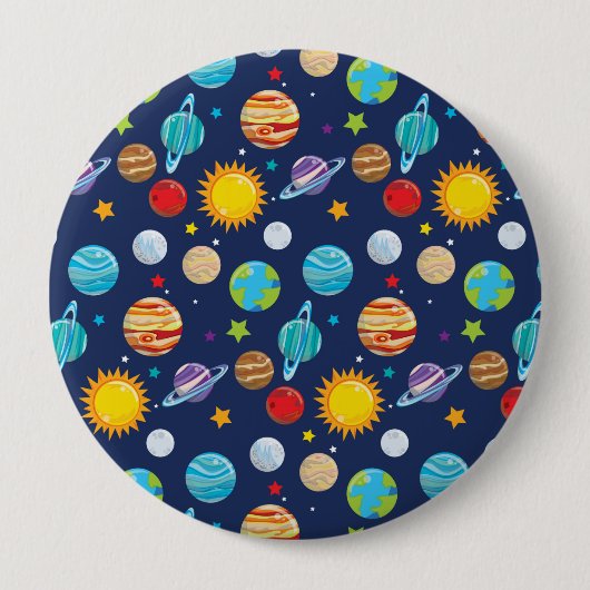 Badge Rond 10 Cm Bouton Arrondi immense (Devant)