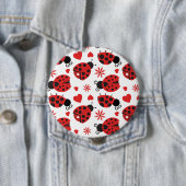 Badge Rond 10 Cm Bouton Arrondi immense (En situation)