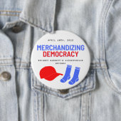 Badge Rond 10 Cm Bouton commémoratif classique (En situation)