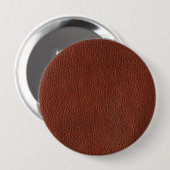 Badge Rond 10 Cm Bouton cuir (Devant & derrière)