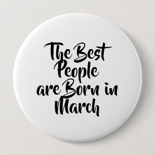 Badge Rond 10 Cm Bouton d'anniversaire "Mars"