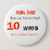 Badge Rond 10 Cm Bouton d'Ardyss (Devant)