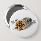 Badge Rond 10 Cm Bouton de burrito (Devant & derrière)