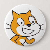 Bouton de chat d'éraflure