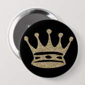 Badge Rond 10 Cm Bouton de couronne (Devant & derrière)
