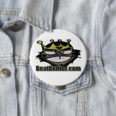 Badge Rond 10 Cm Bouton de despote (En situation)