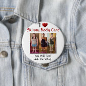 Badge Rond 10 Cm bouton de kayla (En situation)