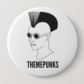 Badge Rond 10 Cm Bouton de punk de nouvelle vague