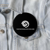 Badge Rond 10 Cm Bouton de TTC (En situation)