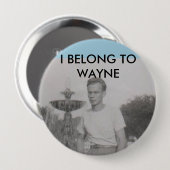 Badge Rond 10 Cm Bouton de Wayne (Devant & derrière)