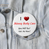 Badge Rond 10 Cm Bouton d'ordinateur monocarte (En situation)