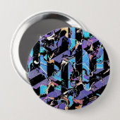 Badge Rond 10 Cm Bouton hideux (Devant & derrière)