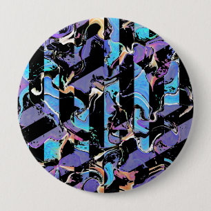 Badge Rond 10 Cm Bouton hideux