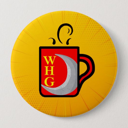 Badge Rond 10 Cm Bouton immense (Devant)