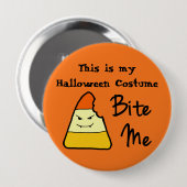 Badge Rond 10 Cm Bouton large costume d'Halloween (Devant & derrière)