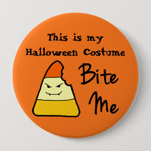Badge Rond 10 Cm Bouton large costume d'Halloween