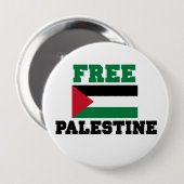 Badge Rond 10 Cm Bouton Libérer la Palestine (Devant & derrière)