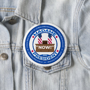 Badge Rond 10 Cm Bouton Nouvelle voie à suivre